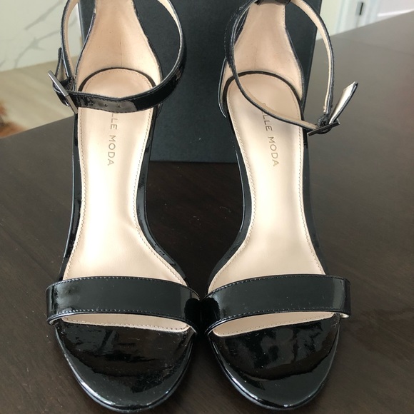 Pelle Moda Patent Leather Black Size 7 - Picture 2 of 6